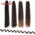 18 pulgadas de largo trenza bohemia Crochet Passion Twist Hair